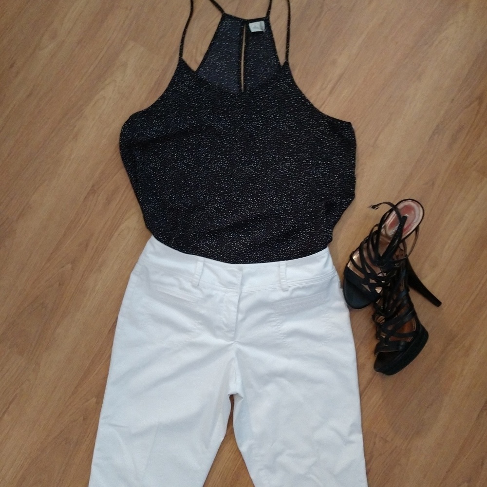 ANTHROPOLOGIE PAPER CRANE BLOUSE